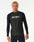 Rip Curl Shock UV Long Sleeve Rash Guard - Black