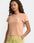 RVCA Women's "411" Tee - Earth Pink