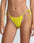 RVCA Women's Solid Slide Tie Skimpy Bikini Bottom - Citrus