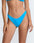 RVCA Women's Solid Medium French Bikini Bottom - Blue Hawaii