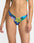 RVCA Women's Flower Gazer V FT Medium French Bikini Bottom - Blue Hawaii