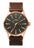 Nixon "Sentry Leather" Watch in 5 Color Combinations