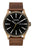 Nixon "Sentry Leather" Watch in 5 Color Combinations