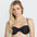 Top de bikini con aros en forma de U "Simply Seamless" de Volcom - Negro