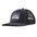 Patagonia "Line Logo Ridge"  Low Profile Trucker Hat - Black