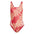 Adidas x FARM "Rio 3 Stripes Women's Swimsuit - Semi Pink Glow / White