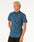 Rip Curl Floral Reef Short Sleeve Shirt - Washed Navy