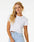 Rip Curl Women's Classic Ribbed Cropped Tee - White