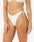 Rip Curl Women's San Carlos Broderie Skimpy Coverage Bikini Bottom - Bone
