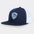 Vineyard Vines Fishing Patch Flat Brim Trucker Hat - Navy