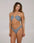 Salty Crew Women's Falling Floral Bandeau Top - Fin Blue