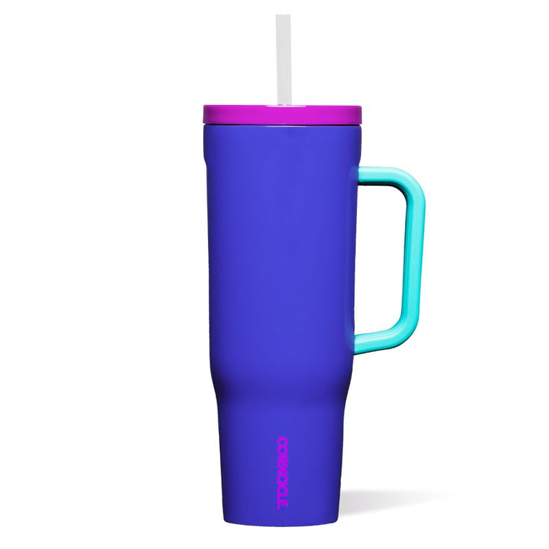 Corkcicle Cruiser 40oz Tumbler with Handle - 80s Windbreaker