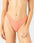 Roxy "Flower Power" Scoop Cheeky Bikini Bottom - Red
