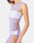 Roxy Sunshine State of Mind Open Side Mesh Cover Up Midi Dress - Lavender