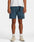 RVCA "Civic City" Elastic Waist Shorts - Duck Blue