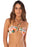 Top de bikini de triángulo deslizante "Twister Zen" de Maaji - Reversible