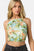 O'Neill Braguita de bikini de cintura alta "Talitha Floral" Long Beach para mujer