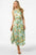 O'Neill Braguita de bikini de cintura alta "Talitha Floral" Long Beach para mujer