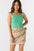 O'Neill Braguita de bikini de cintura alta "Talitha Floral" Long Beach para mujer