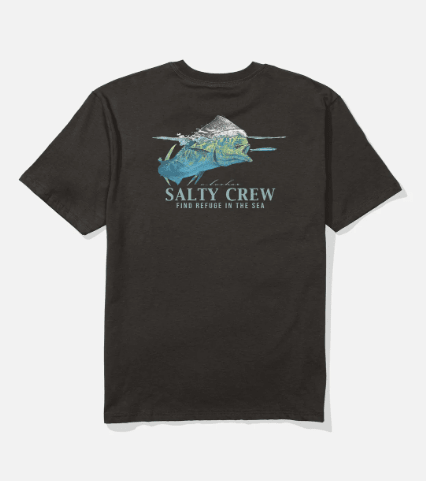 Salty Crew "Mahi Surface" Classic T-Shirt - Black