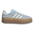 Adidas Women's "Gazelle Bold" Sneakers - Clear Sky / Cream White / Gold Metallic
