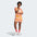 Adidas x FARM "Rio" Slim Short Dress - Victory Gold / Semi Pink Glow