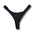 The Room Thong Bikini Bottom - Black