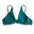 The Room "Cocos" Knotted Bikini Top - Emerald Green