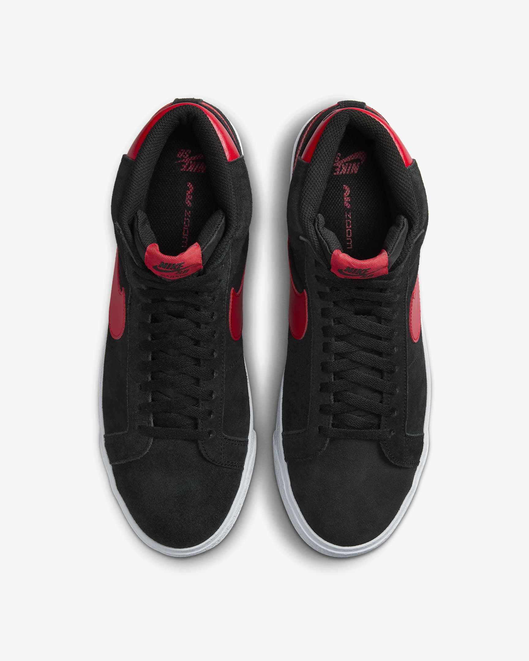Nike SB Zoom Blazer Mid - Black/Black/White/University Red