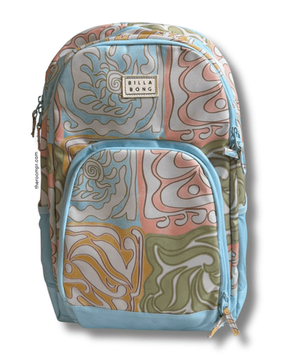 Billabong Women's "Highway" Backpack - Light Blue Shore