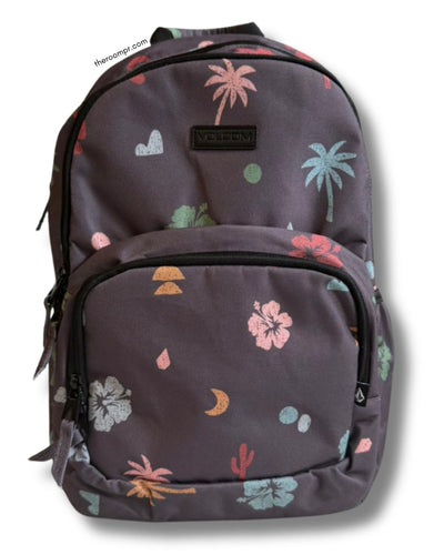 Volcom Canvas Backpack - Faded Tropical