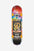 Globe Kids Peace Man Mid 7.6" Complete Skateboard - Spiral Dye/Black