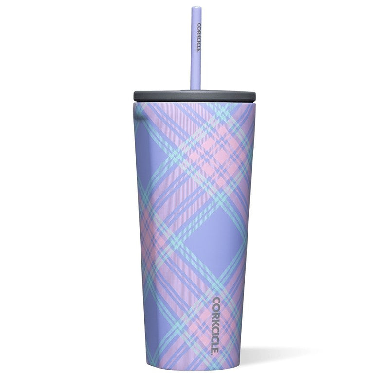 Corkcicle Cold Cup 24oz - Springtime Plaid