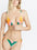 Top de bikini de triángulo "Along That Lines" de Volcom - Multicolor