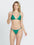 Volcom "Simply Seamless" Tiny Bikini Bottom - Emerald Green