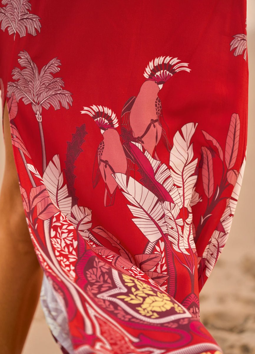 Maaji Parrot Palms Clementina Long Dress