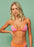 Top de bikini triangular fijo Sierra rosa Sea de Maaji