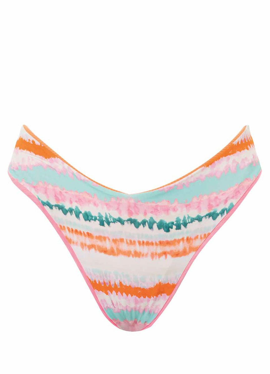 Braguita de bikini de talle alto Faith en rosa Sea de Maaji - Reversible