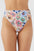 O'Neill Braguita de bikini de cintura alta "Talitha Floral" Long Beach para mujer