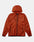RVCA "Hexstop IV" Hooded Sport Jacket - Dark Amber